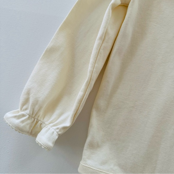 Gymboree 2005 Toddler Girl 3T Cream Bunny Long Sleeve Bodysuit - Picture 3 of 6